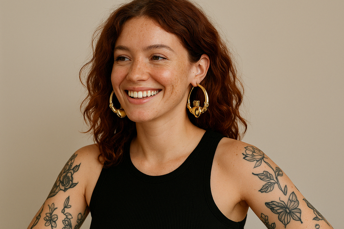 Claddagh Hoops – Honouring Heritage Through Fashion