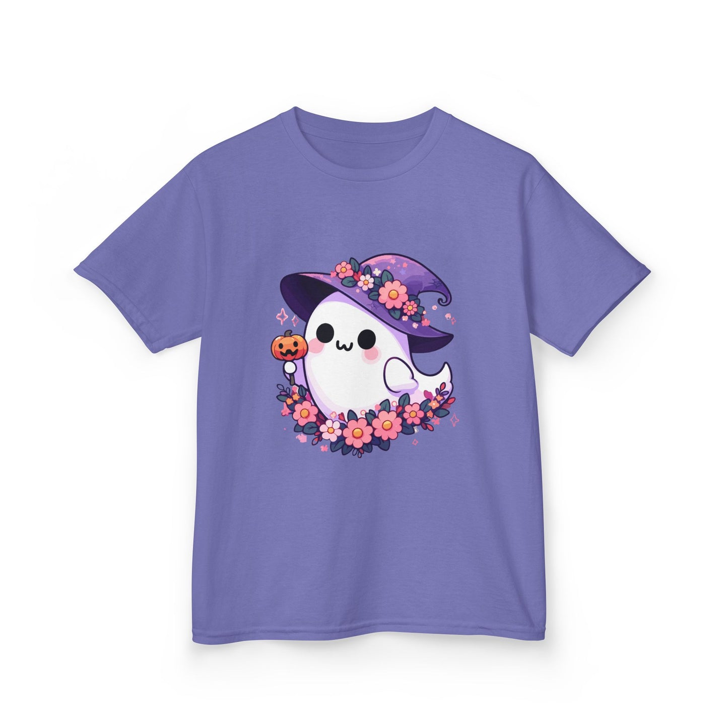 Cute Halloween Ghost Kids Tee, Kids T-Shirt, Spooky Ghost Shirt, Fall Dress Up, Halloween Costume