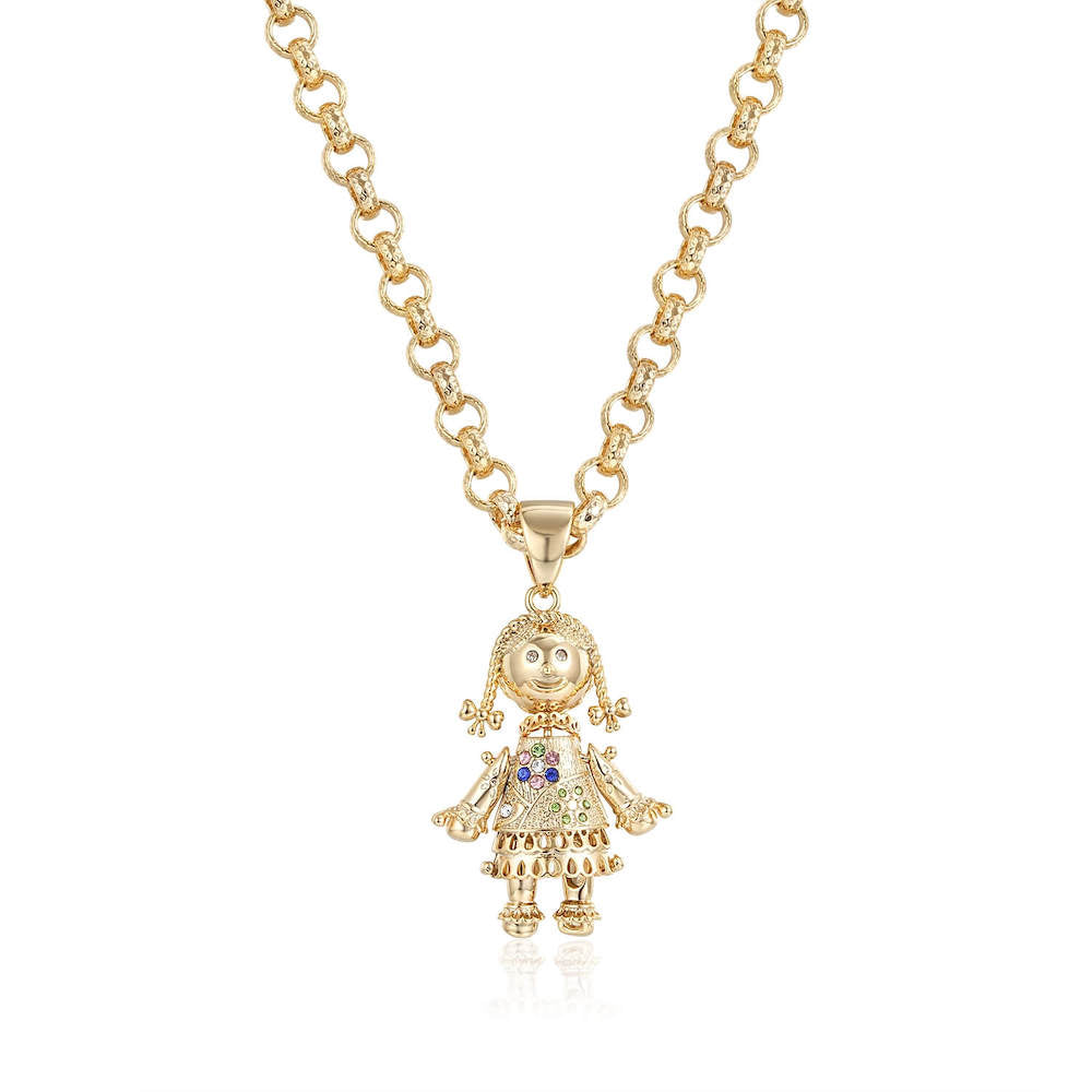 Rag Doll Belcher Wholesale Chain Gold Filled