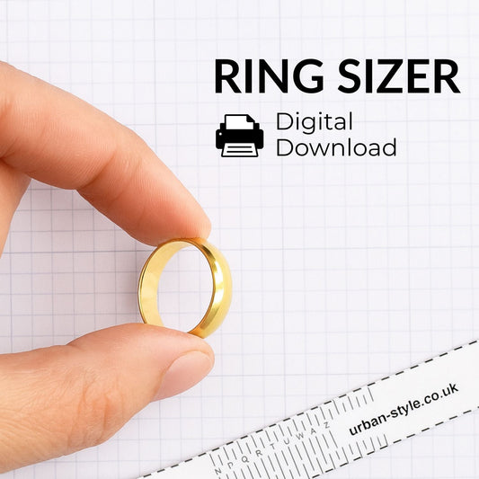 Ring Sizing Made Easy: Free UK Ring Sizer from Urban Style