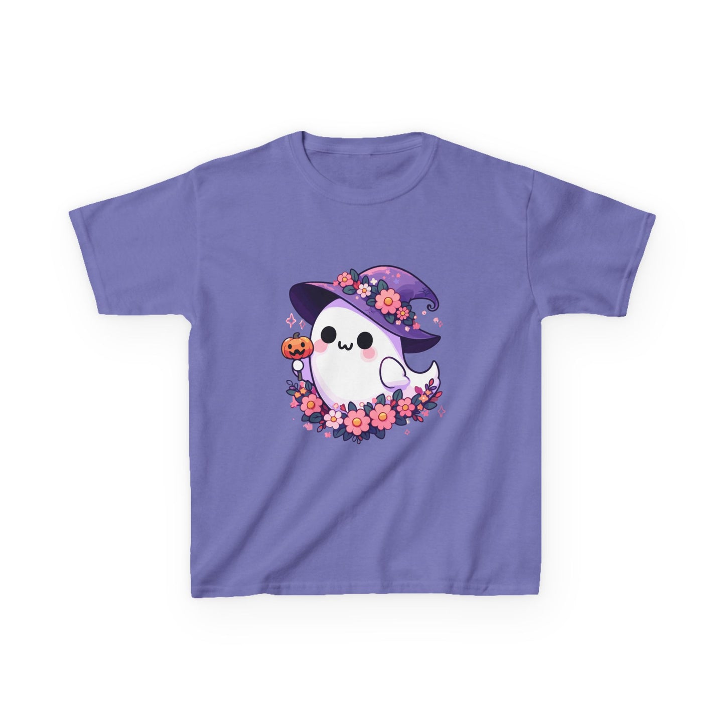 Cute Halloween Ghost Kids Tee, Kids T-Shirt, Spooky Ghost Shirt, Fall Dress Up, Halloween Costume