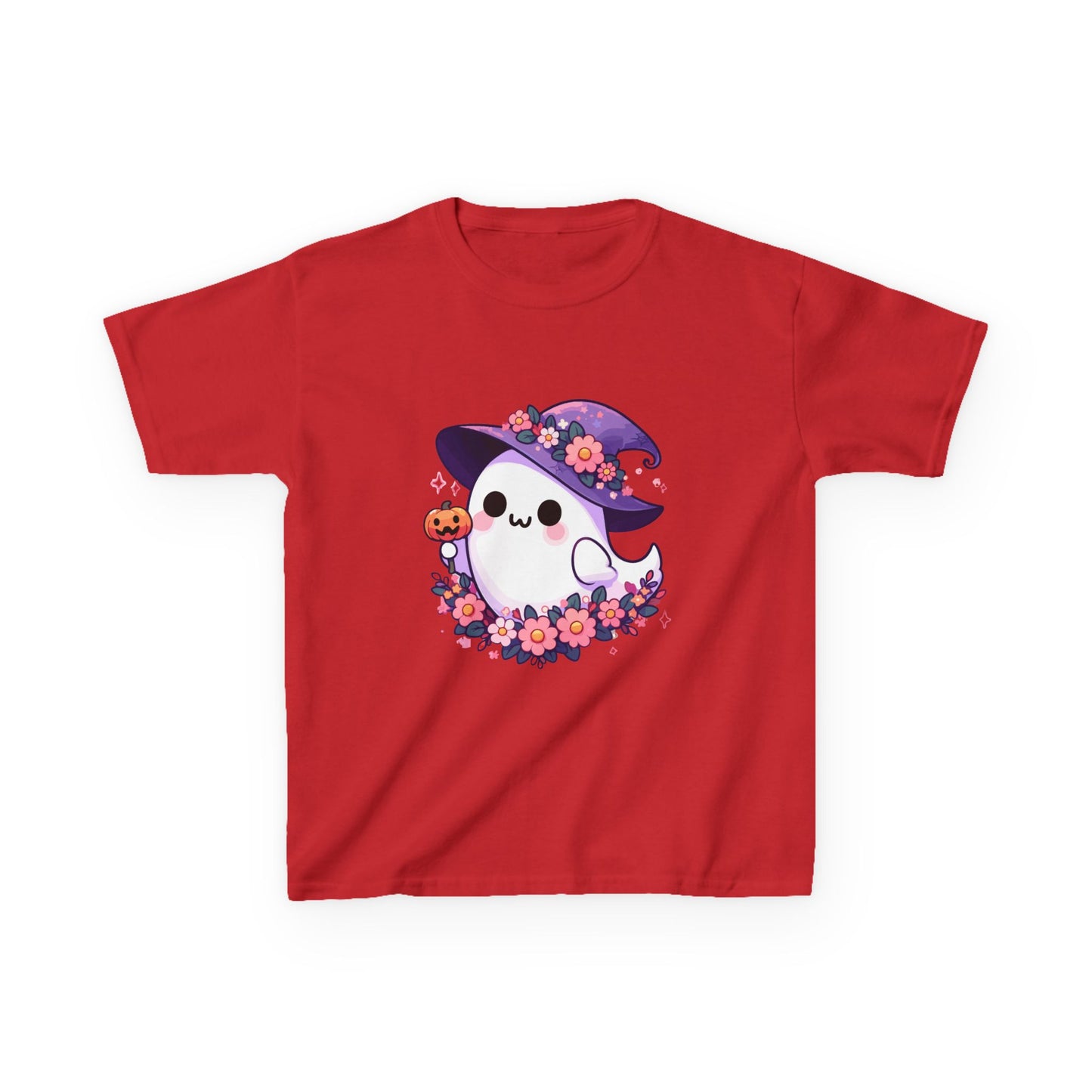 Cute Halloween Ghost Kids Tee, Kids T-Shirt, Spooky Ghost Shirt, Fall Dress Up, Halloween Costume