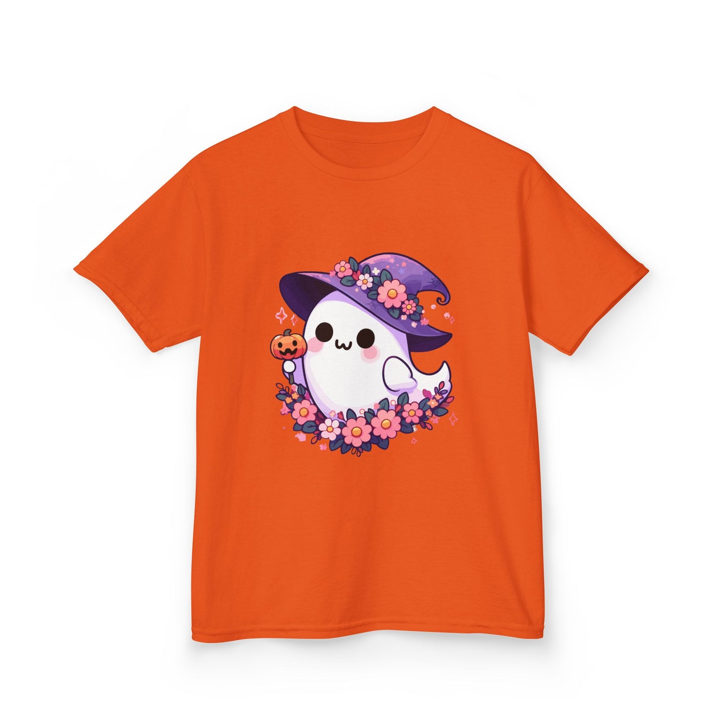Cute Halloween Ghost Kids Tee, Kids T-Shirt, Spooky Ghost Shirt, Fall Dress Up, Halloween Costume