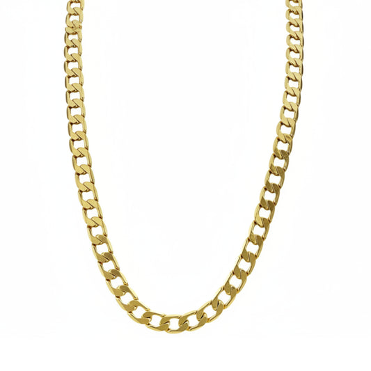 6mm Gold Filled Cuban Curb Chain Necklace