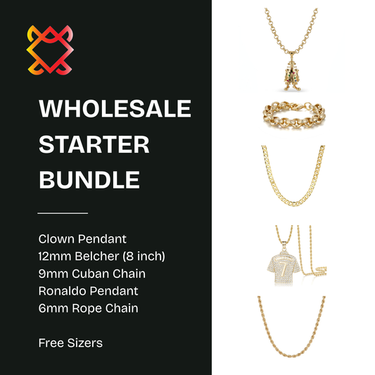 Wholesale Starter Bundle – 5 Best-Selling Jewellery Pieces + Free Sizers