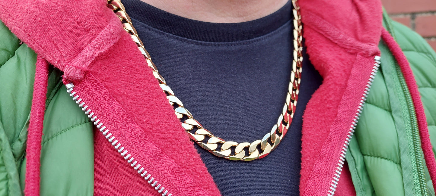 Men Cuban Chain Set 